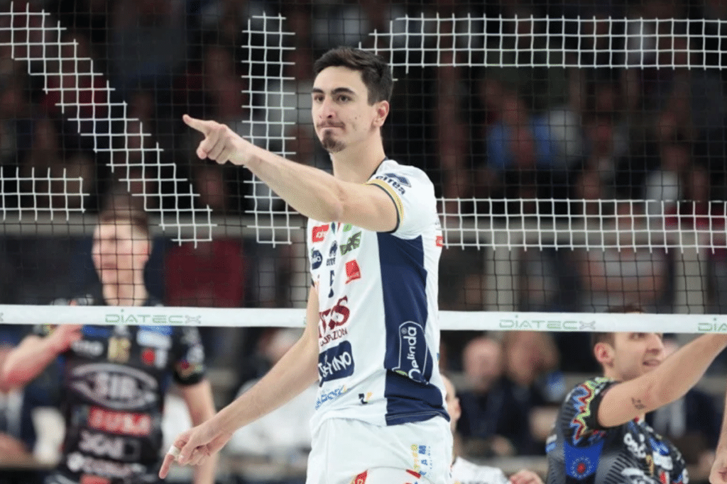 Alessandro Michieletto sous le maillot de Trentino