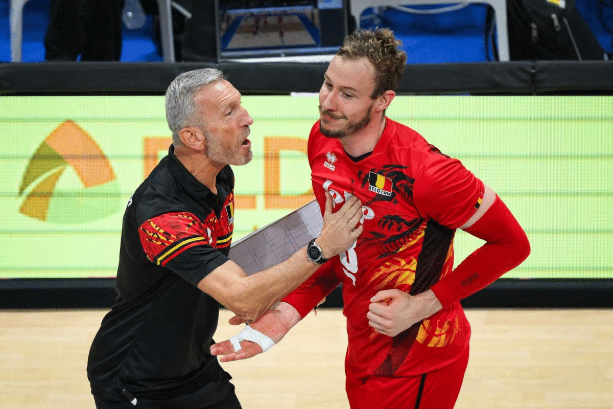 Dans son communiqué, la Fédération belge a remercié Emanuele Zanini. (Volleyballworld)