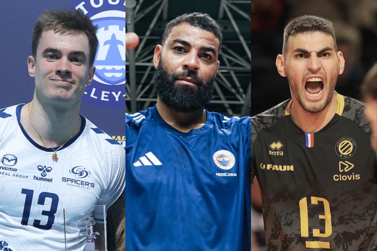 La liste des capitaines de la première division masculine. (LNV, Fenerbahce, CEV)